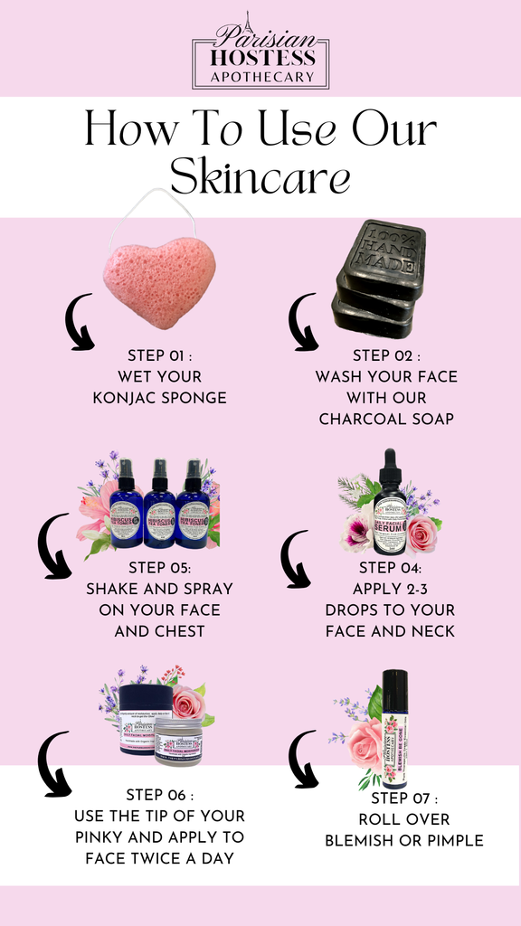 How to Use Our Skincare Products