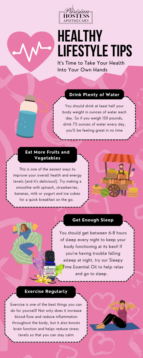 Healthy Living Lifestyle Tips – The Parisian Hostess