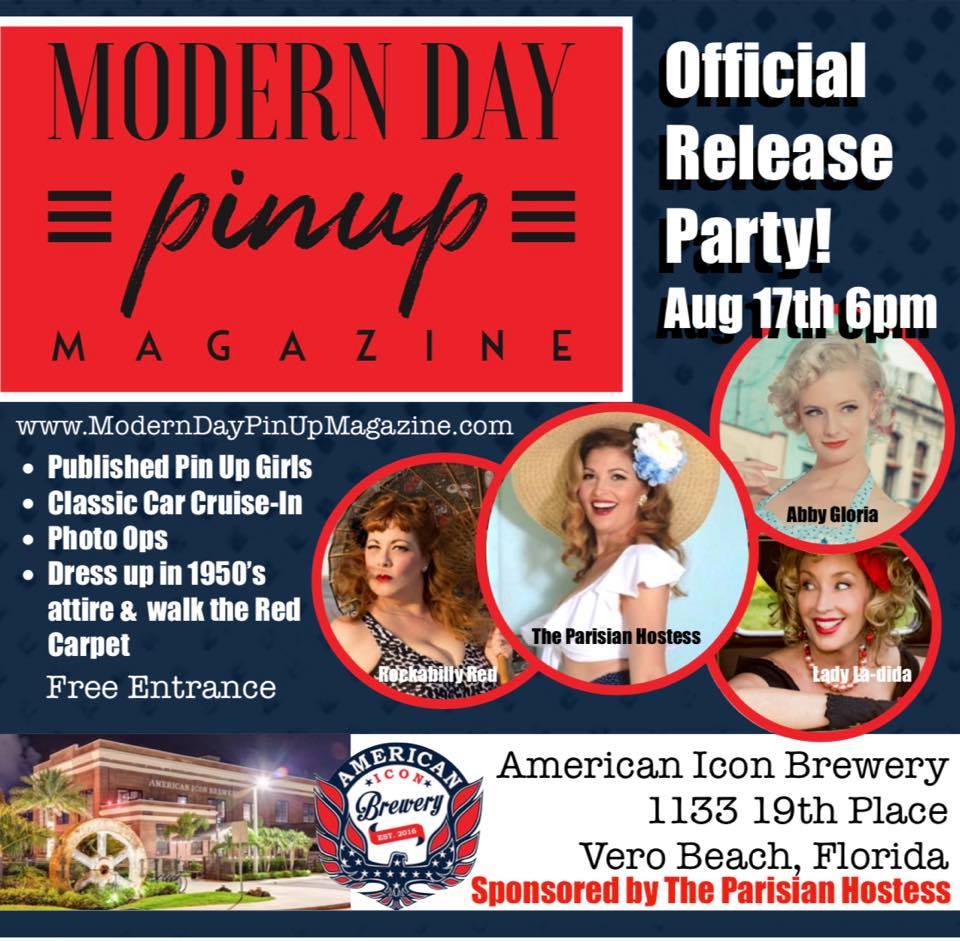 The Modern Day Pin Up Magazine Release Party!