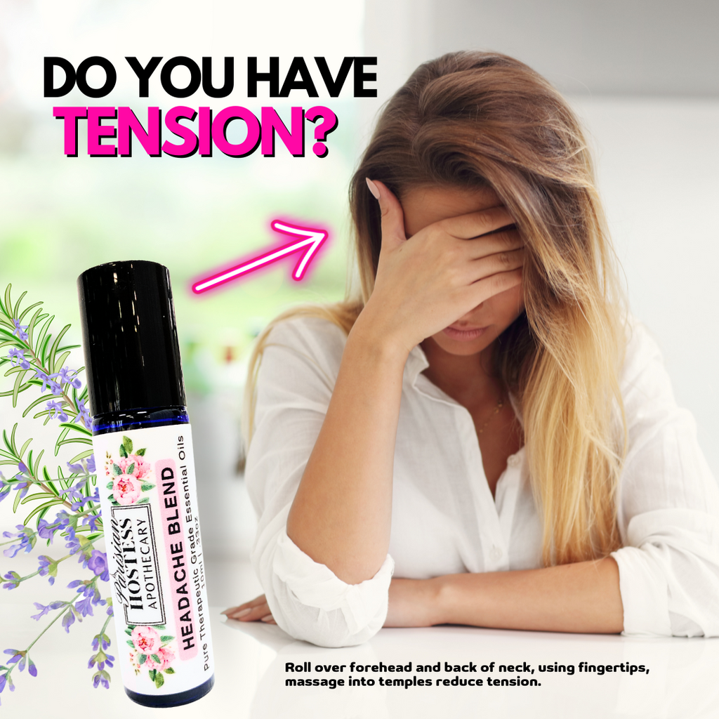 Say Goodbye to Headaches with Our Soothing Essential Oil Rollerball