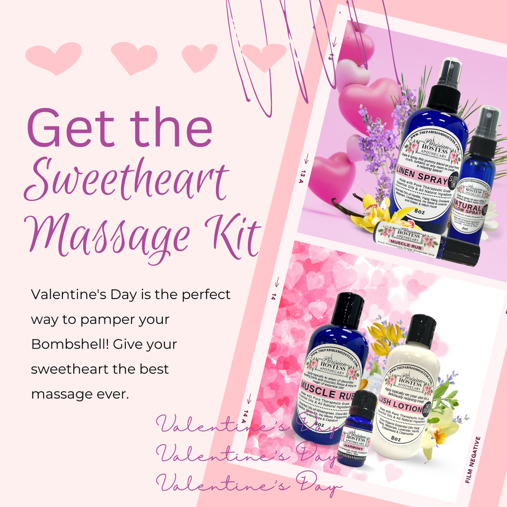 Pamper Your Loved One this Valentine's Day with Our Sweetheart Massage Kit