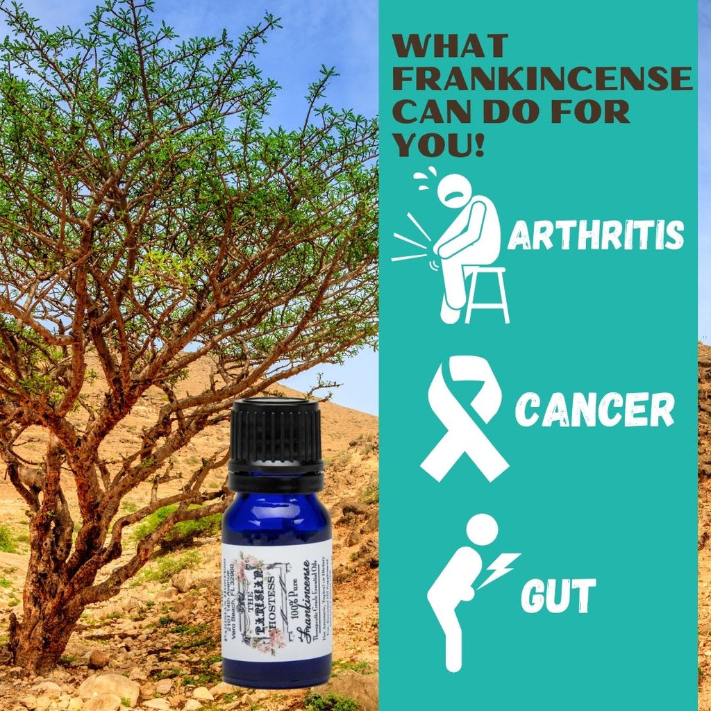 What Frankincense can do for you- Your Gut, Joints & for Cancer