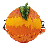 Fresh Squeezed Mary Frances Crossbody Orange Handbag