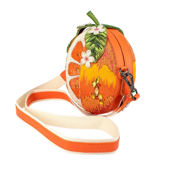Orange fruit purse discount
