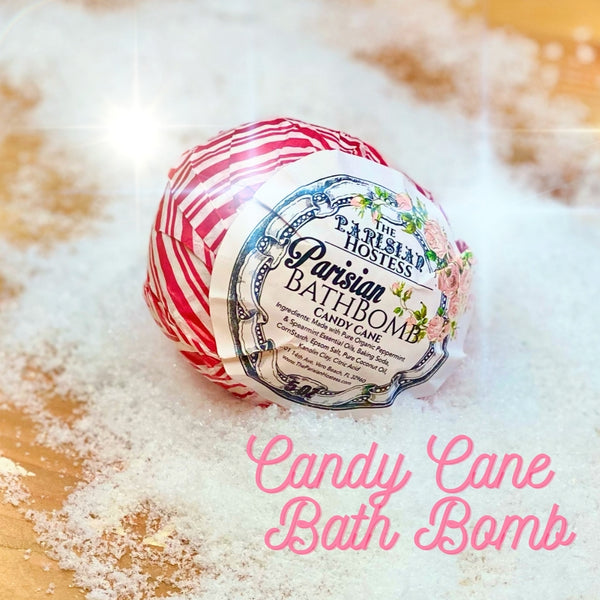 LIMITED EDITION Candy Cane Bath Bombs