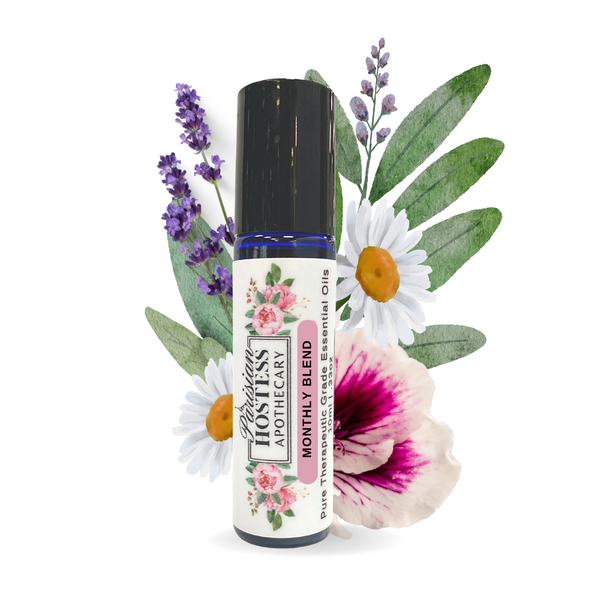 Monthly Hormonal Roller Ball- Certified Therapeutic Grade Essential Oil 10 ML