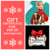 Gift Certificate Pin Up Photo Shoot