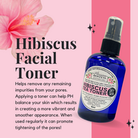 Hibiscus Tea Facial Toner