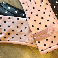 Parisian Polka Dot Gloves