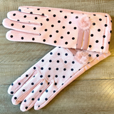 Parisian Polka Dot Gloves