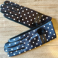 Parisian Polka Dot Gloves