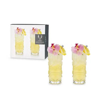 Crystal Tiki Glasses (Set of 2)