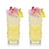 Crystal Tiki Glasses (Set of 2)